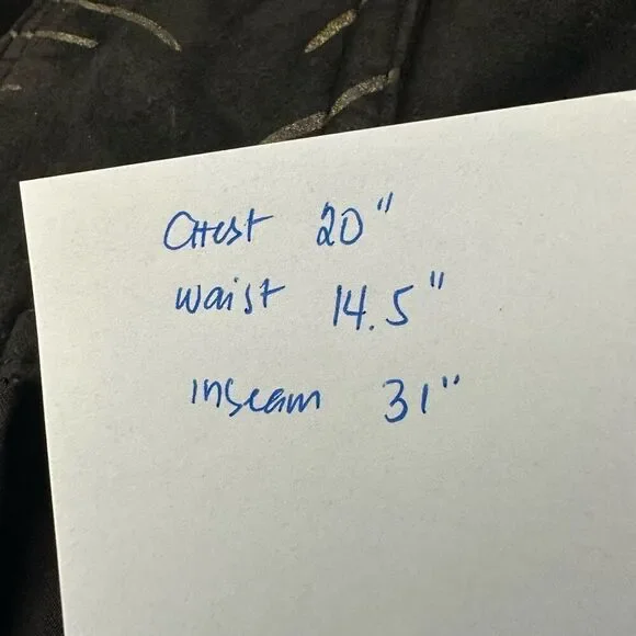 Skea Paris/Vail Vintage Womens Ski‎ Snowboard Suit, Black/Gold Belted Sz 8 - Picture 12 of 12